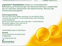 Halstabletten Honig-Zitrone, 24 St
