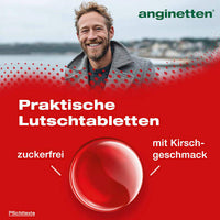 Halstabletten zuckerfrei Kirsche, 24 St