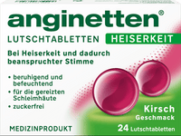 Lutschtabletten Heiserkeit zuckerfrei Kirsche, 24 St