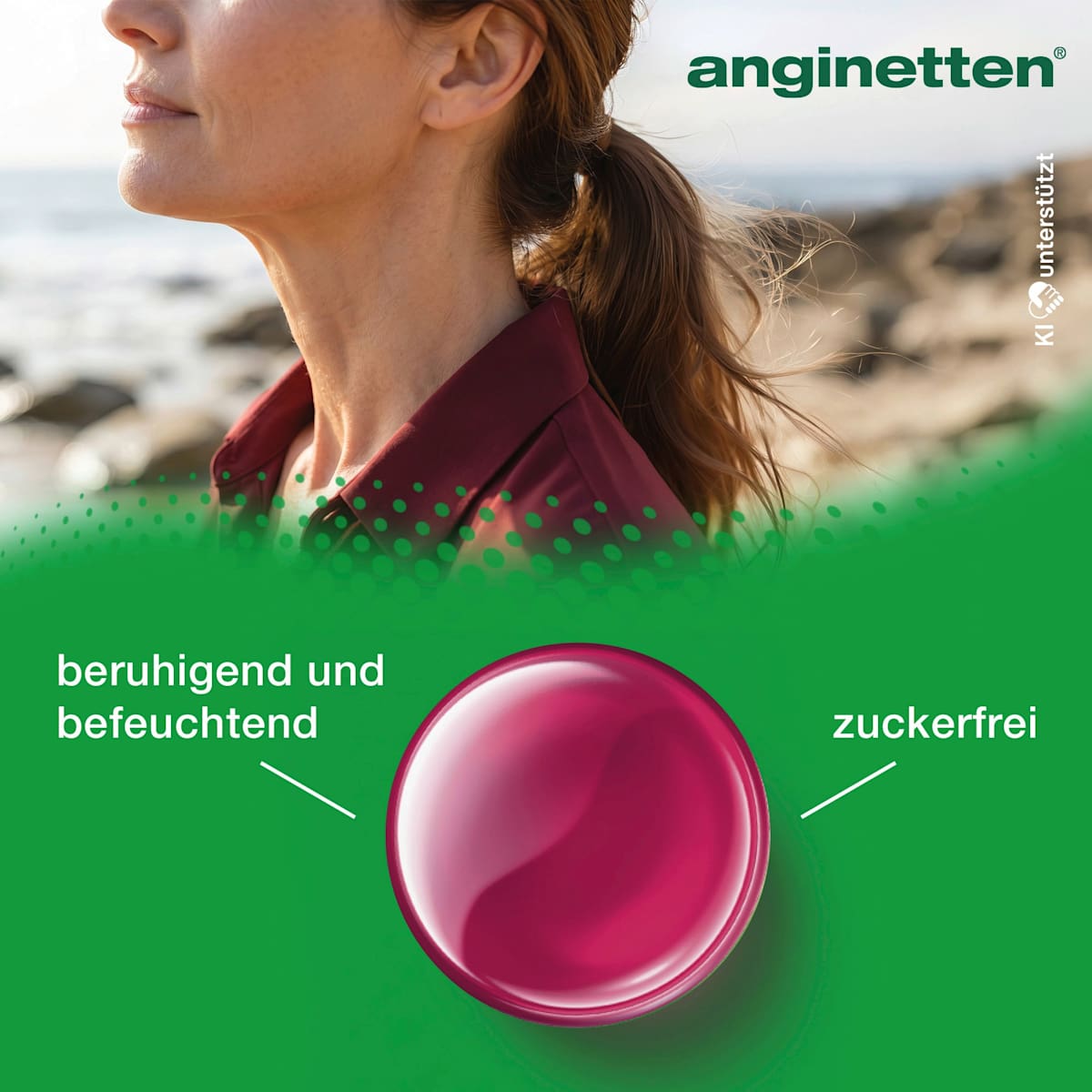 Lutschtabletten Heiserkeit zuckerfrei Kirsche, 24 St