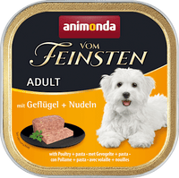 Nassfutter Hund mit Geflügel & Nudeln, 150 g