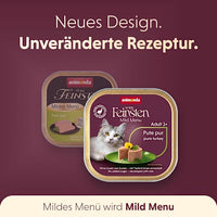 Nassfutter Katze Pute pur, mildes Menü, 100 g