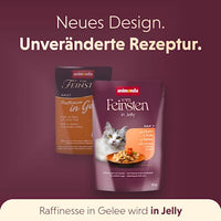 Nassfutter Katze reich an Huhn mit Pute, Raffinesse in Gelee, 85 g