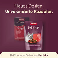 Nassfutter Katze reich an Huhn mit Rind, Raffinesse in Gelee, 85 g