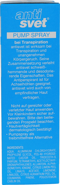 anti svet Deo Zerstäuber, 50 ml