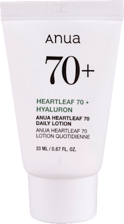 Gesichtscreme Daily Lotion Heartleaf 70 + Hyaluron, 20 g
