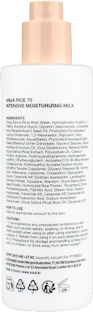 Gesichtscreme Moisturizing Milk Intensive Rice 70, 150 ml