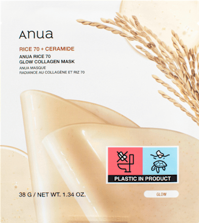 Gesichtsmaske Collagen Mask Rice 70 Ceramide Glow, 38 g