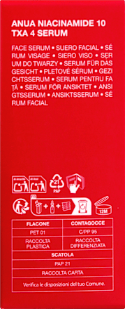 Gesichtsserum Niacinamide 10 + TXA 4, 10 ml