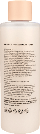 Milky Toner Rice 70 Glow, 250 ml