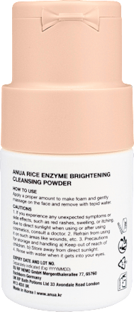 Reinigungspuder Cleansing Powder Rice Enzyme Brightening, 40 ml