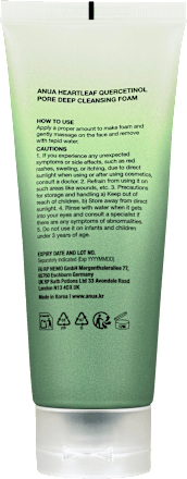 Reinigungsschaum Heartleaf Cleansing Foam Quer, 150 ml