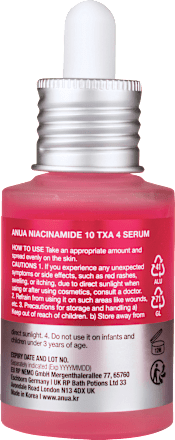 Serum Niacinamide 10% + TXA 4%, 30 ml