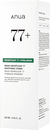 Toner Heartleaf77 Soothing, 250 ml