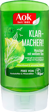 Waschgel Klarmacher mit weißem Tee, 150 ml