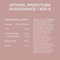 Anfangsmilch 1 Profutura Duo Advance von Geburt an, 800 g