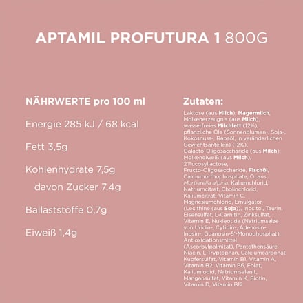 Anfangsmilch 1 Profutura Duo Advance von Geburt an, 800 g
