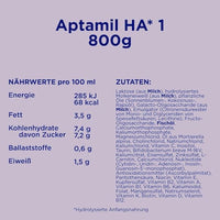 Anfangsmilch HA1 von Geburt an, 800 g