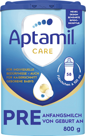 Anfangsmilch Pre Care von Geburt an, 800 g