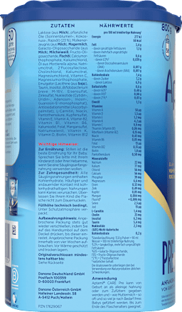 Anfangsmilch Pre Care von Geburt an, 800 g