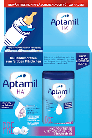 Anfangsmilch Pre HA trinkfertig, von Geburt an, 2x90ml, 180 ml