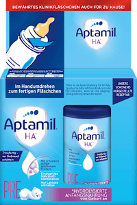 Anfangsmilch Pre HA trinkfertig, von Geburt an, 2x90ml, 180 ml