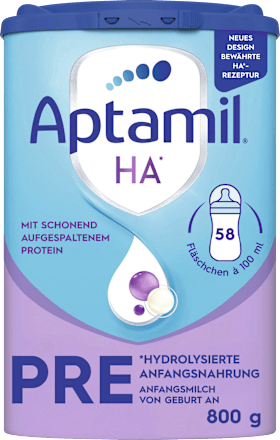 Anfangsmilch Pre HA von Geburt an, 800 g