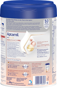 Anfangsmilch Pre Profutura Duo Advance von Geburt an, 800 g