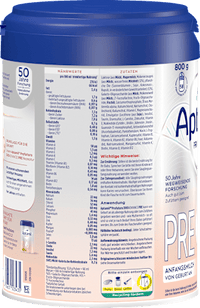 Anfangsmilch Pre Profutura Duo Advance von Geburt an, 800 g