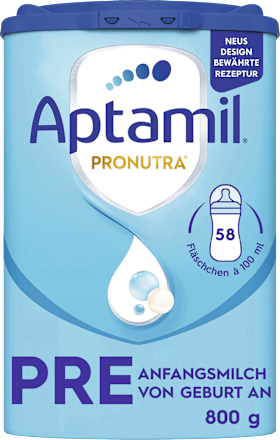 Anfangsmilch Pre Pronutra von Geburt an, 800 g