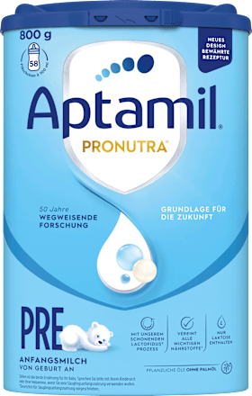 Anfangsmilch Pre Pronutra von Geburt an, 800 g