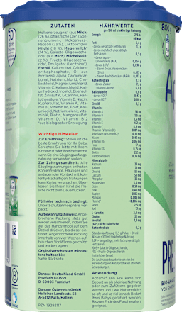 Anfangsmilch Pre von Geburt an, 800 g