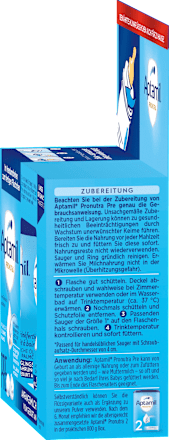 Anfangsmilch Pronutra Pre trinkfertig von Geburt an, 2x90 ml, 180 ml