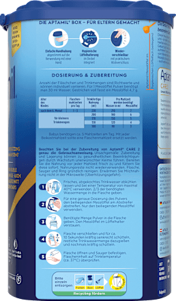 Folgemilch 2 Care nach dem 6. Monat, 800 g