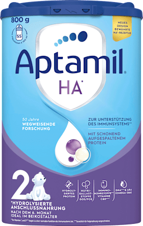 Folgemilch 2 HA  nach dem 6. Monat, 800 g