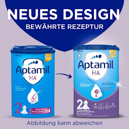 Folgemilch 2 HA  nach dem 6. Monat, 800 g