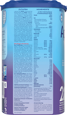 Folgemilch 2 HA  nach dem 6. Monat, 800 g