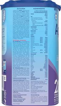 Folgemilch 2 HA  nach dem 6. Monat, 800 g
