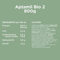 Folgemilch 2 nach dem 6. Monat, 800 g