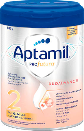 Folgemilch 2 Profutura Duo Advance, nach dem 6. Monat, 800 g