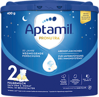 Folgemilch 2 Pronutra Abendfläschchen nach dem 6. Monat, 400 g