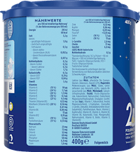 Folgemilch 2 Pronutra Abendfläschchen nach dem 6. Monat, 400 g