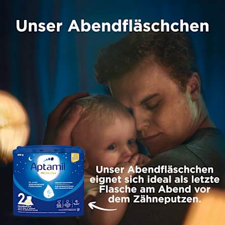 Folgemilch 2 Pronutra Abendfläschchen nach dem 6. Monat, 400 g