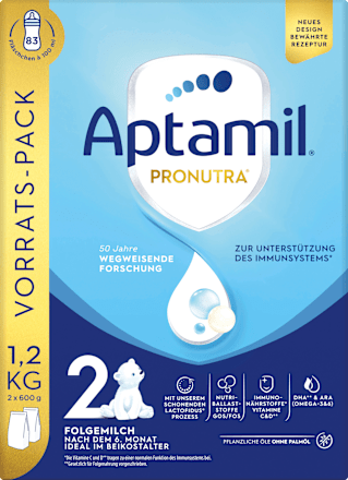 Folgemilch 2 Pronutra nach dem 6. Monat, 1,2 kg