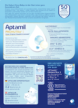 Folgemilch 2 Pronutra nach dem 6. Monat, 1,2 kg