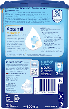 Folgemilch 2 Pronutra nach dem 6. Monat, 800 g
