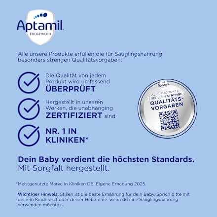Folgemilch 2 Pronutra nach dem 6. Monat, 800 g