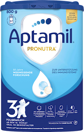Folgemilch 3 Pronutra ab dem 10. Monat, 800 g