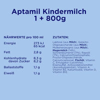 Kindermilch Pronutra ab 1 Jahr, 800 g