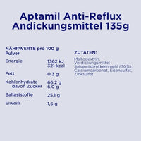 Spezialnahrung Anti-Reflux Andickungsmittel von Geburt an, 135 g